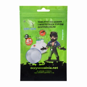 Tabletki do szamb i oczyszczalni EKO-BIO 52 szt.